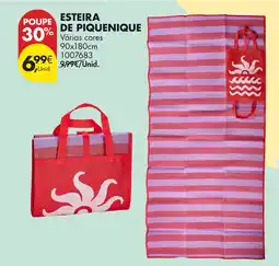 Pingo Doce Esteira de piquenique promoção