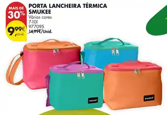 Pingo Doce Porta lancheira térmica smukee promoção