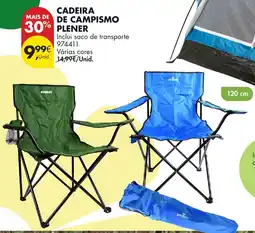 Pingo Doce Cadeira de campismo plener promoção