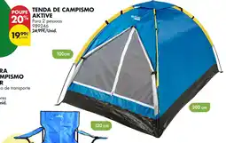 Pingo Doce Tenda de campismo aktive promoção