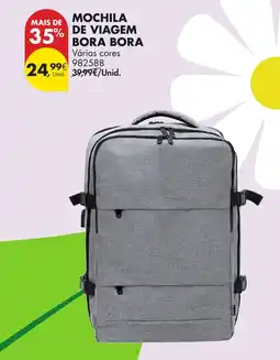 Pingo Doce Mochila de viagem bora bora promoção