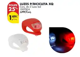 Pingo Doce Luzes p/bicicleta xq promoção