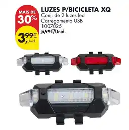 Pingo Doce Luzes p/bicicleta xq promoção