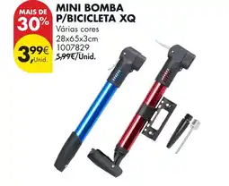 Pingo Doce Mini bomba p/bicicleta xq promoção