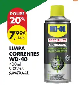 Pingo Doce Limpa correntes wd-40 promoção