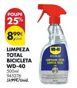 Pingo Doce Limpiador total limpeza total wd-40 promoção
