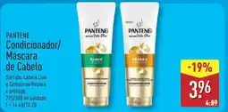 ALDI PANTENE Condicionador/ Máscara de Cabelo promoção