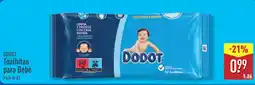 ALDI DODOT Toalhitas para Bebé promoção