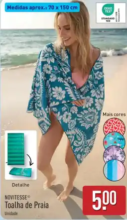 ALDI NOVITESSE Toalha de Praia promoção