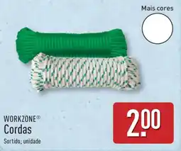 ALDI WORKZONE Cordas promoção