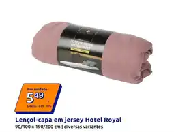 Action Lençol-capa em jersey Hotel Royal promoção