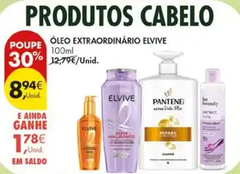 Pingo Doce Óleo extraordinário elvive promoção