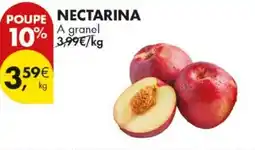 Pingo Doce Nectarina a granel promoção
