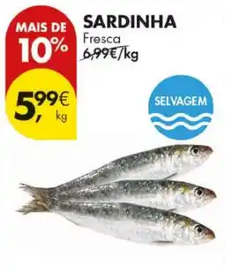 Pingo Doce Sardinha fresca promoção