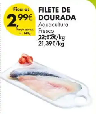 Pingo Doce Filete de dourada promoção