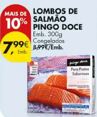 Pingo Doce Lombos de salmão pingo doce promoção
