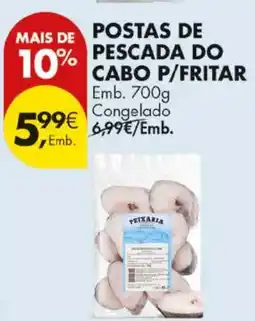 Pingo Doce Postas de pescada do cabo p/fritar promoção