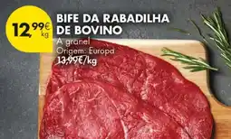 Pingo Doce Bife da rabadilha de bovino promoção