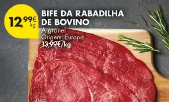 Pingo Doce Bife da rabadilha de bovino promoção