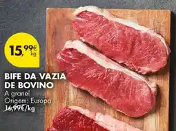 Pingo Doce Bife da vazia de bovino promoção