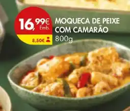 Pingo Doce Moqueca de peixe com camarão promoção
