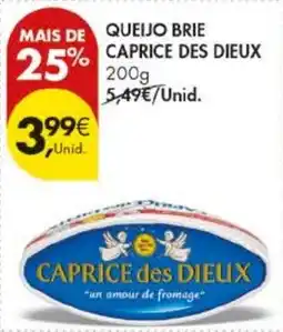 Pingo Doce Queijo brie caprice des dieux promoção