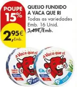 Pingo Doce Queijo fundido a vaca que ri promoção