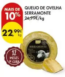 Pingo Doce Queijo de ovelha serramonte promoção