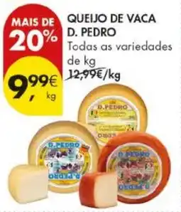 Pingo Doce Queijo de vaca d.pedro promoção