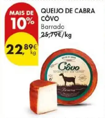 Pingo Doce Queijo de cabra côvo barrado promoção