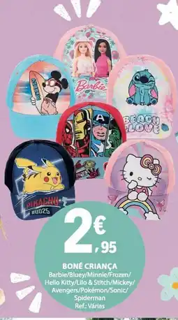 E.Leclerc Boné criança promoção