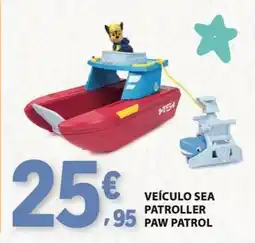 E.Leclerc Veículo sea patroller paw patrol promoção