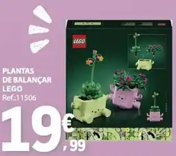 E.Leclerc Plantas de balançar lego promoção