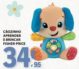 E.Leclerc Cãozinho aprender e brincar fisher-price promoção