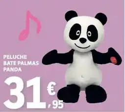 E.Leclerc Peluche bate palmas panda promoção