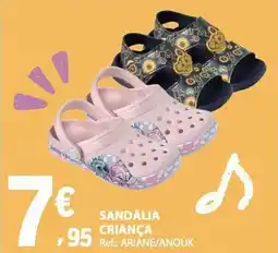 E.Leclerc Sandália criança promoção