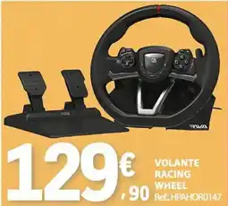 E.Leclerc Volante racing wheel promoção