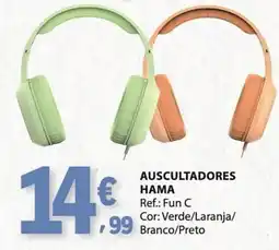 E.Leclerc Auscultadores hama promoção