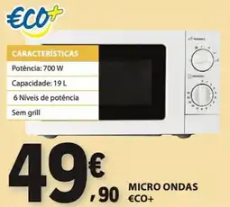 E.Leclerc Micro ondas €co+ promoção
