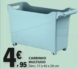 E.Leclerc Carrinho multiuso promoção