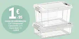 E.Leclerc Caixa de arrumação promoção