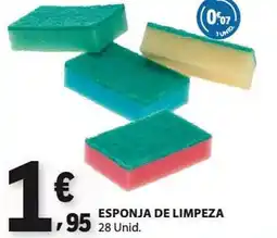 E.Leclerc Esponja de limpeza promoção