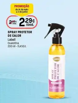 Intermarché Spray protetor de calor Labell promoção