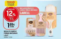 Intermarché Mola p/cabelo fibras naturais labell promoção