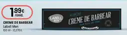 Intermarché Creme de barbear Labell Men promoção
