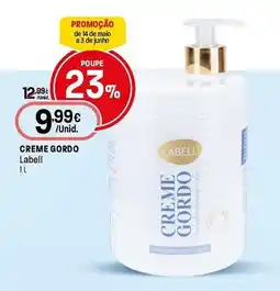 Intermarché Creme gordo Labell promoção