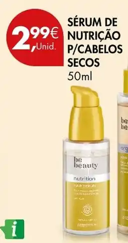 Pingo Doce Serum de nutricão p/cabelos secos promoção