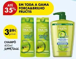 Pingo Doce Garnier champô promoção