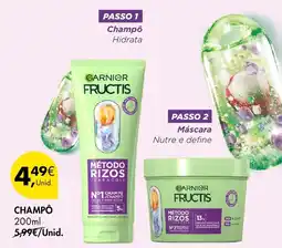 Pingo Doce Garnier fructis champô promoção