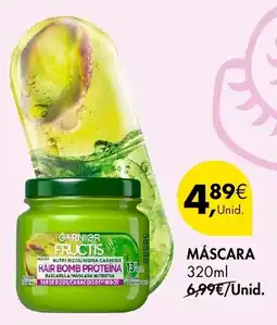 Pingo Doce Garnier fructis máscara promoção
